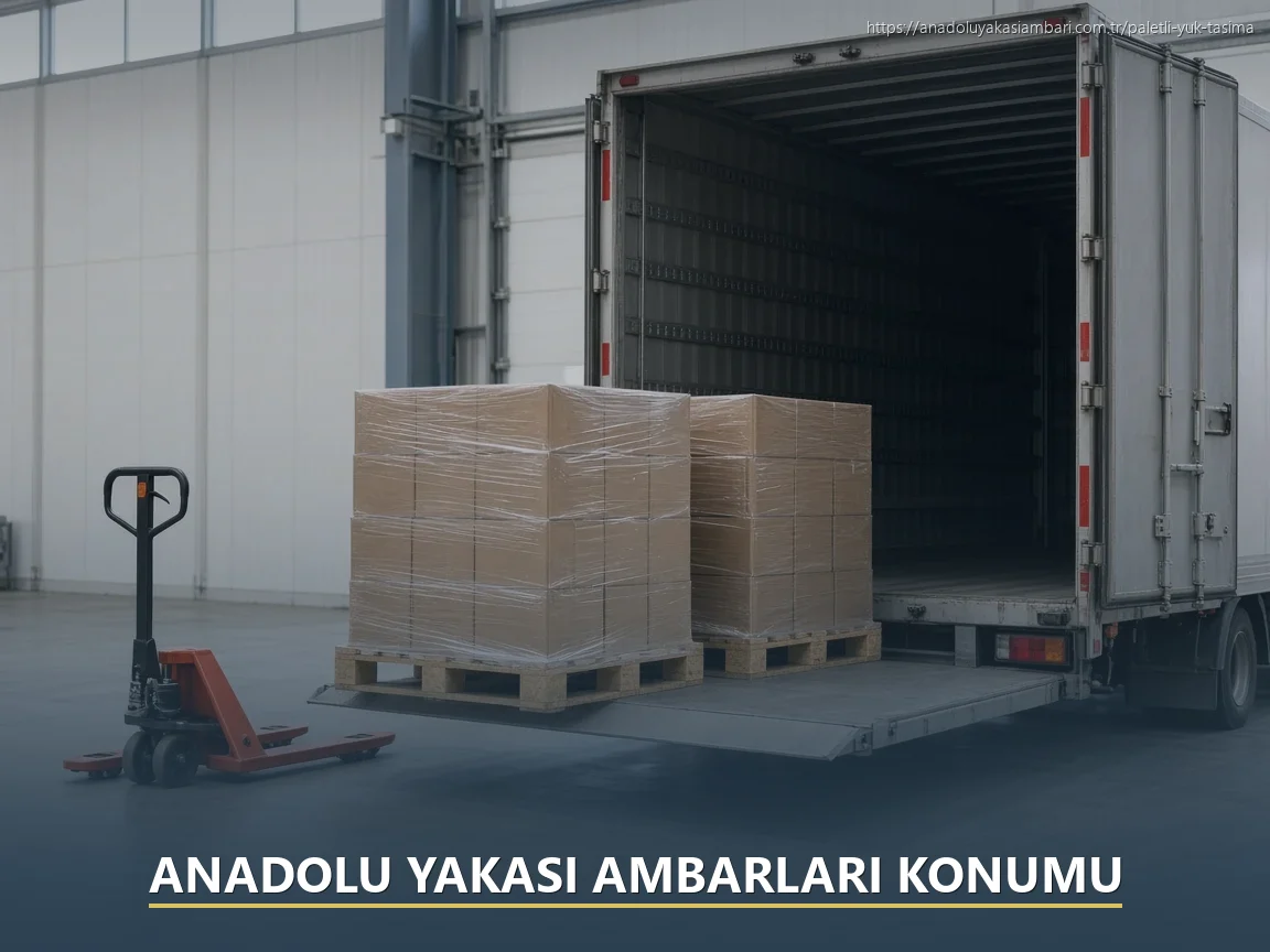 Anadolu Yakası Ambarları Konumu